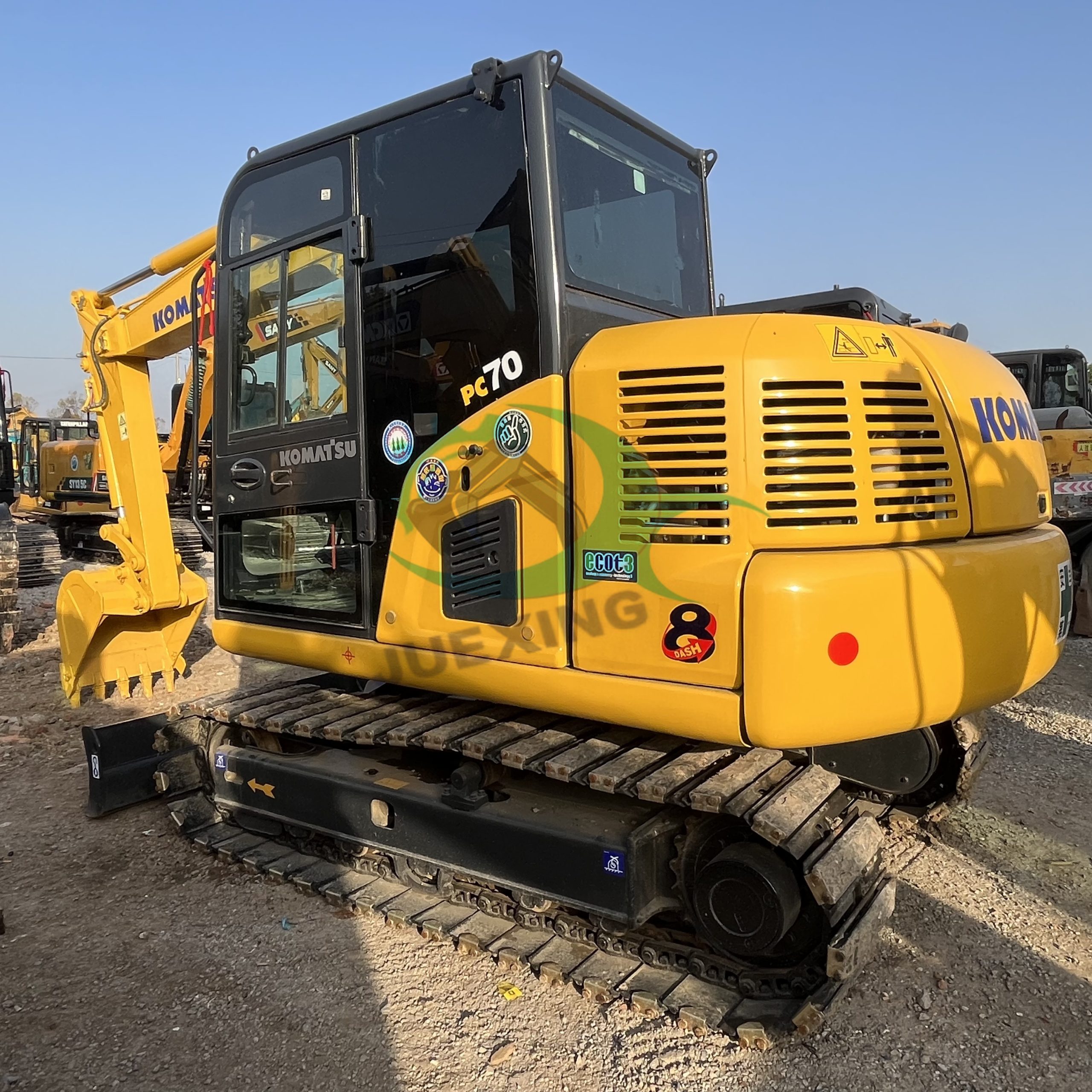 Used Komatsu PC70-8 Excavator Full Function Tested