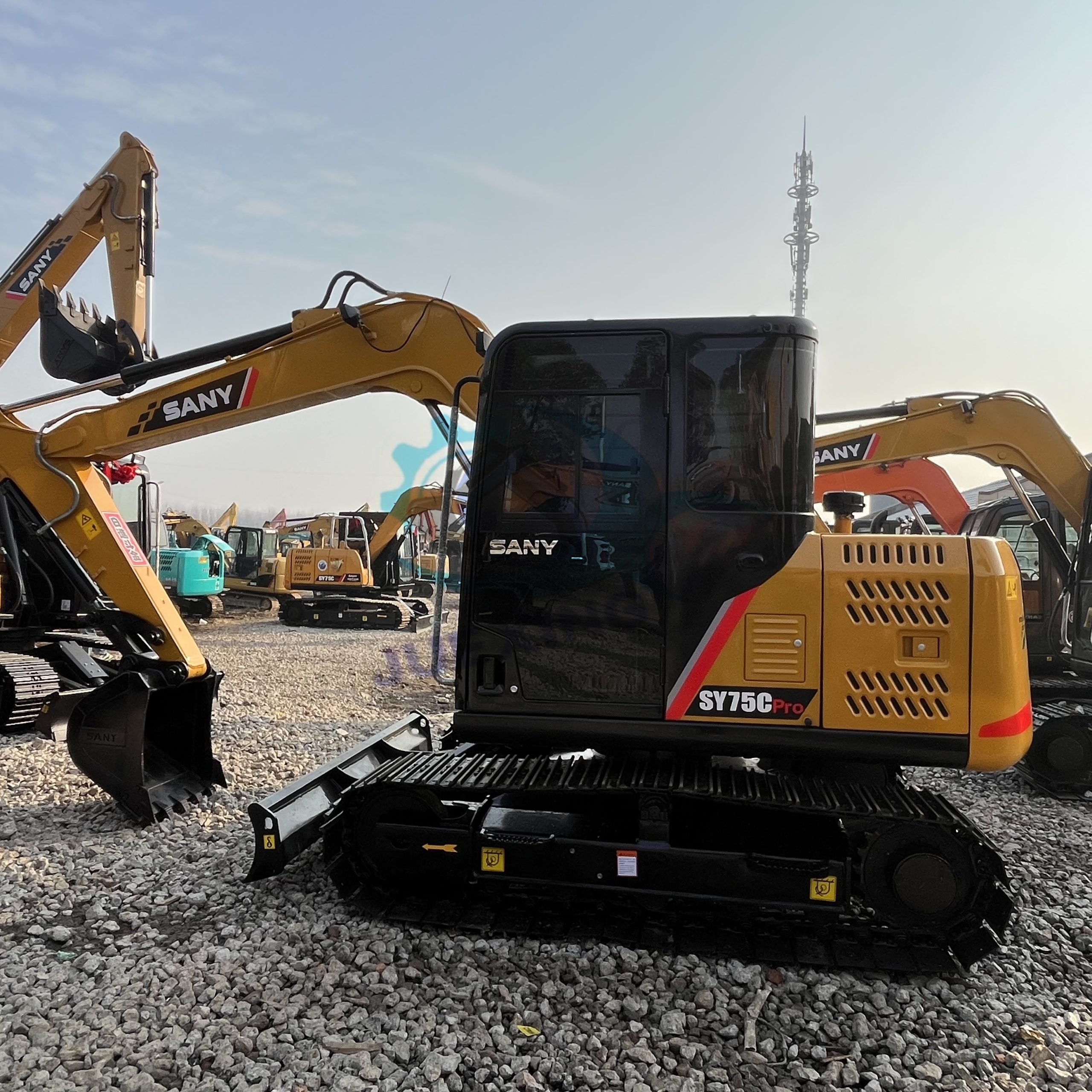 Second Hand SANY SY75C Crawler Excavator