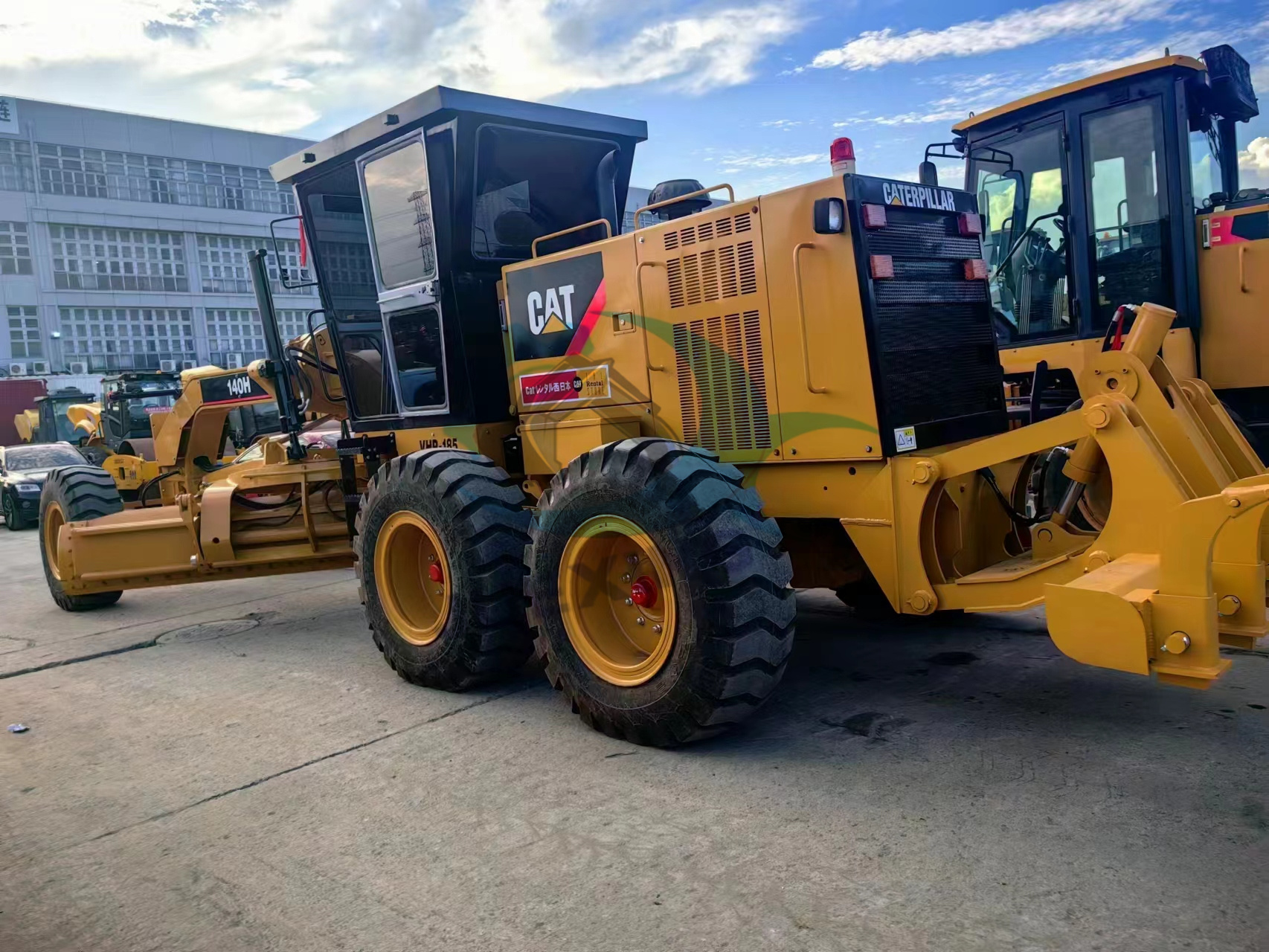 100% Original Used Cat 140H Road Grader