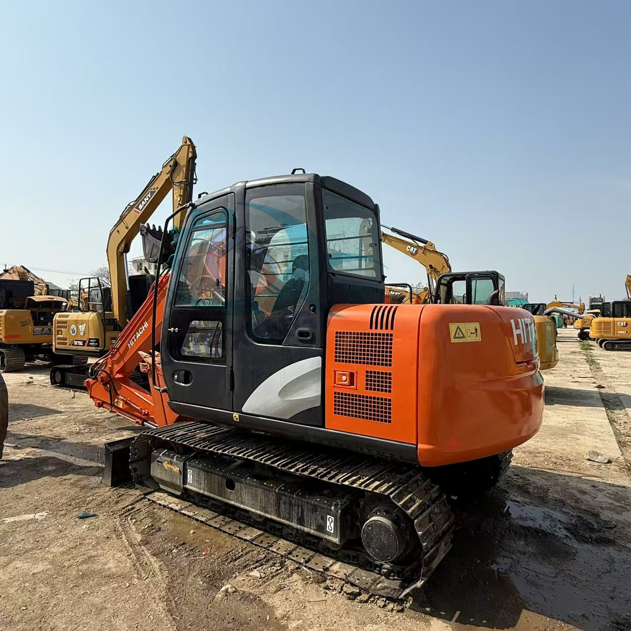 Original Japanese Used Small Excavator HITACHI ZX70