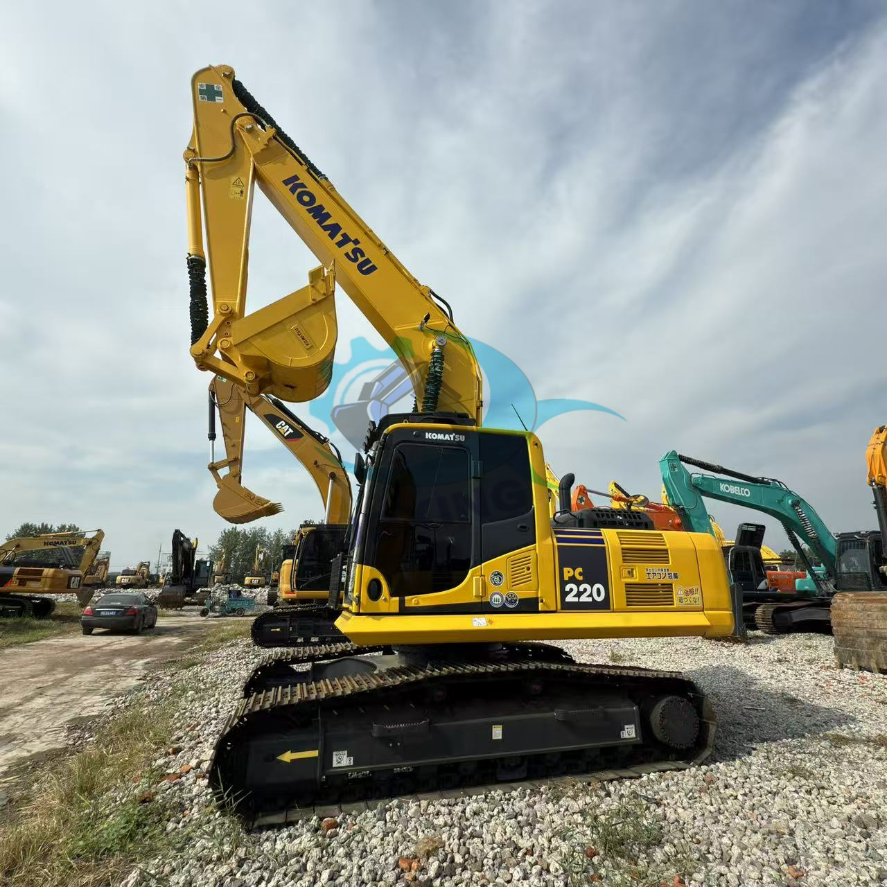 Good Condition Used Komatsu PC220-8 Excavator Low Hours