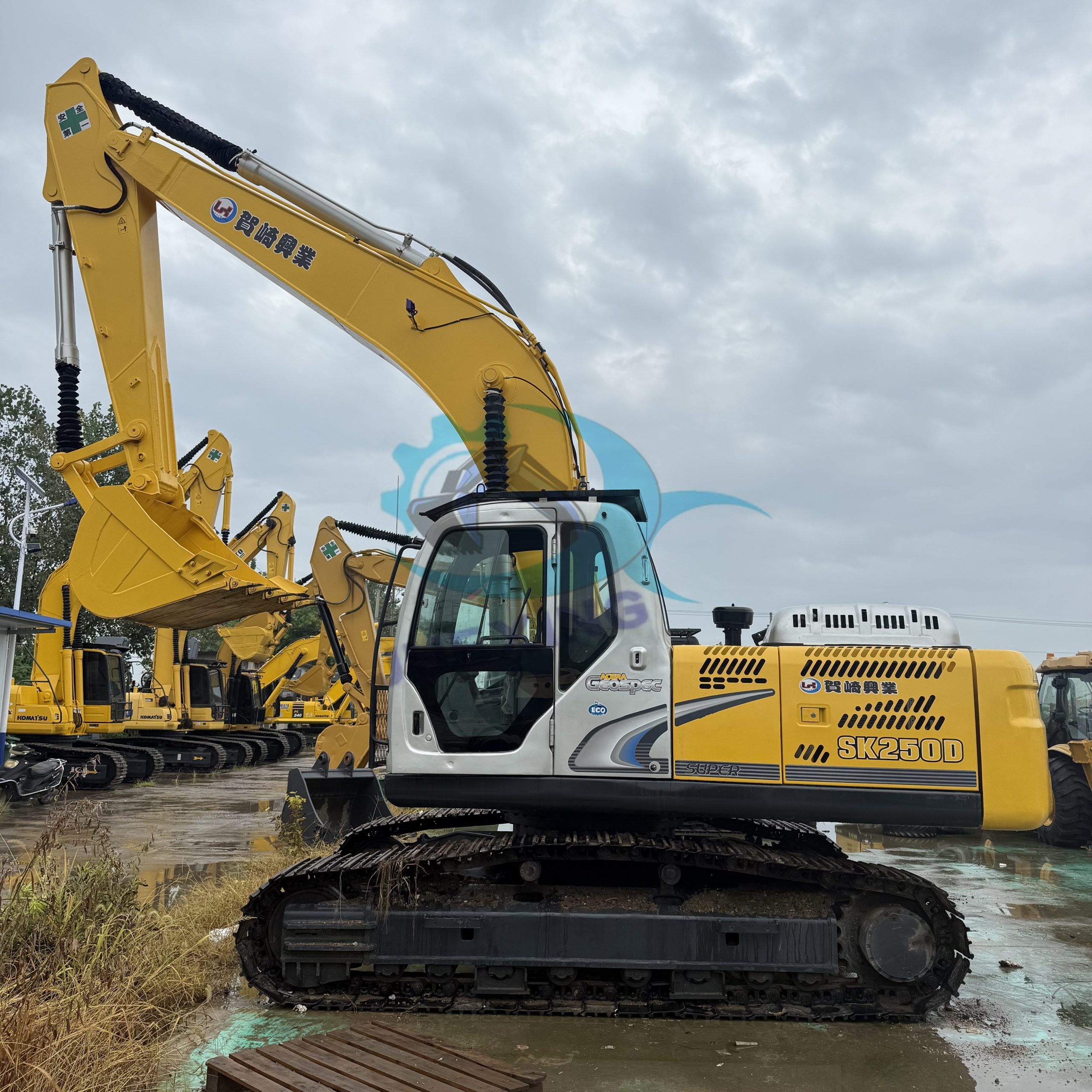 Used Kobelco Crawler Excavator SK250 For Sale