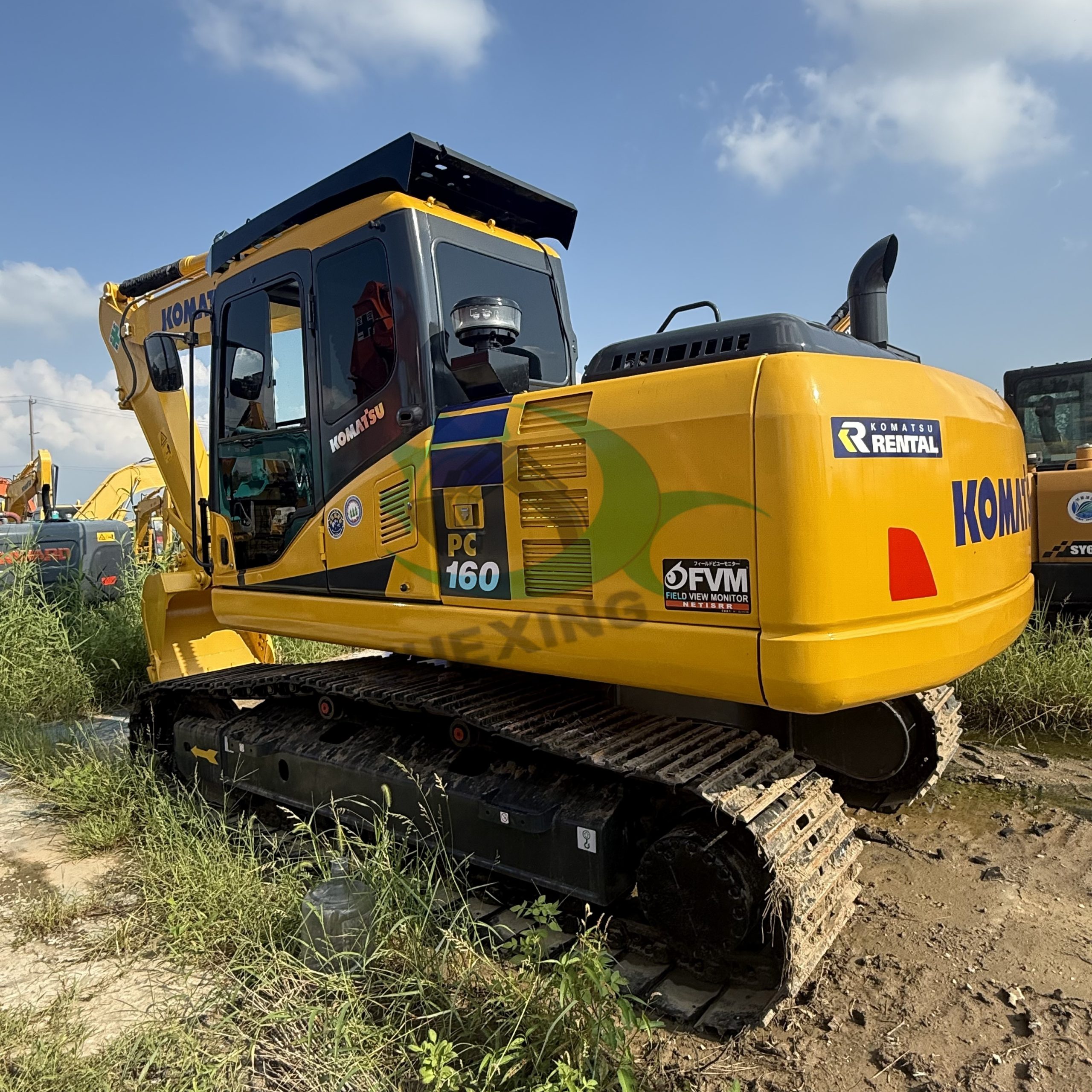 16 Ton Used Crawler Excavator Komatsu PC160-7 For Sale