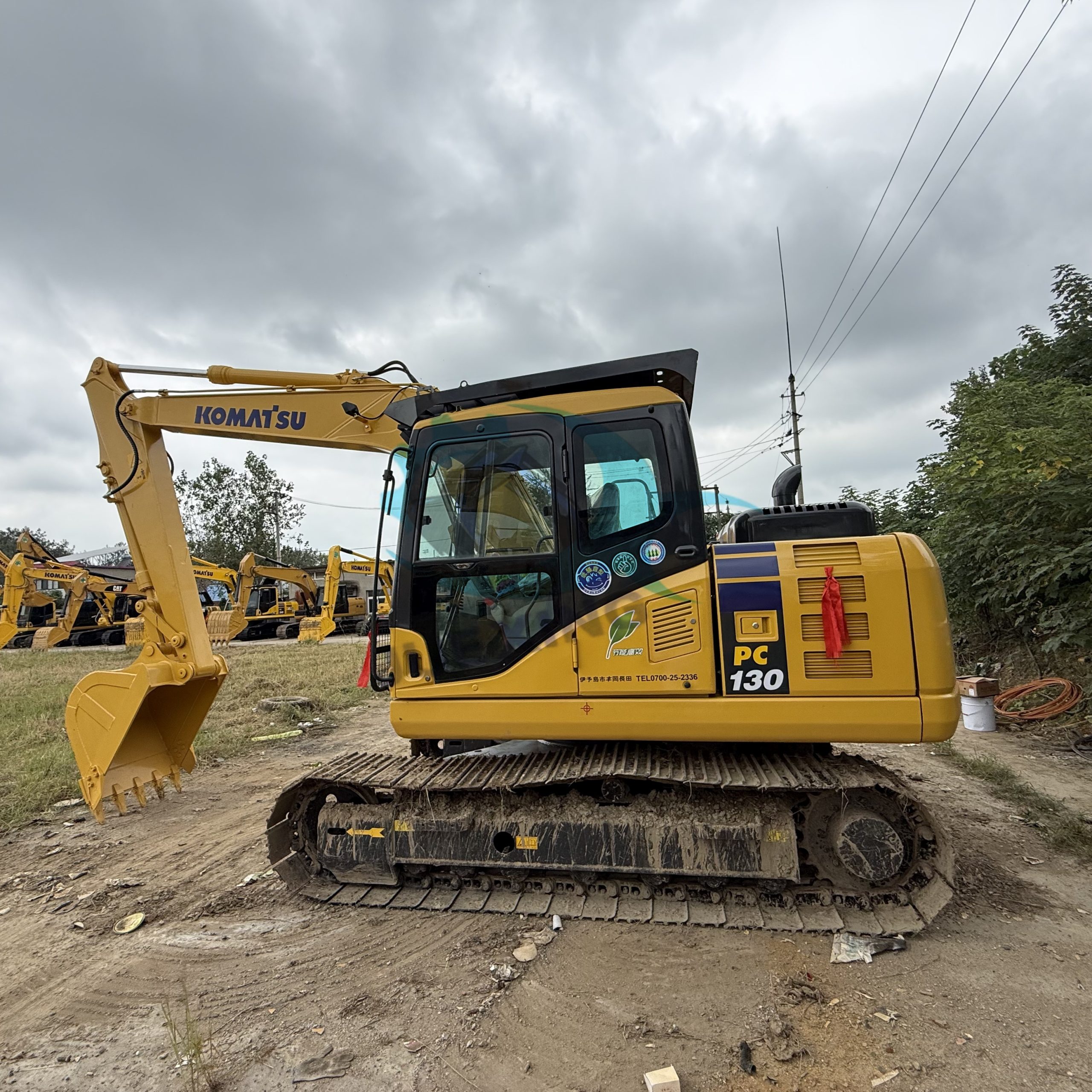 Good Condition Used Komatsu PC130 Excavator 13 Ton