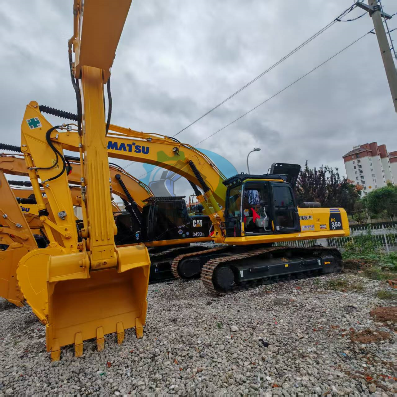 Powerful Used Komatsu PC350-7 Excavator