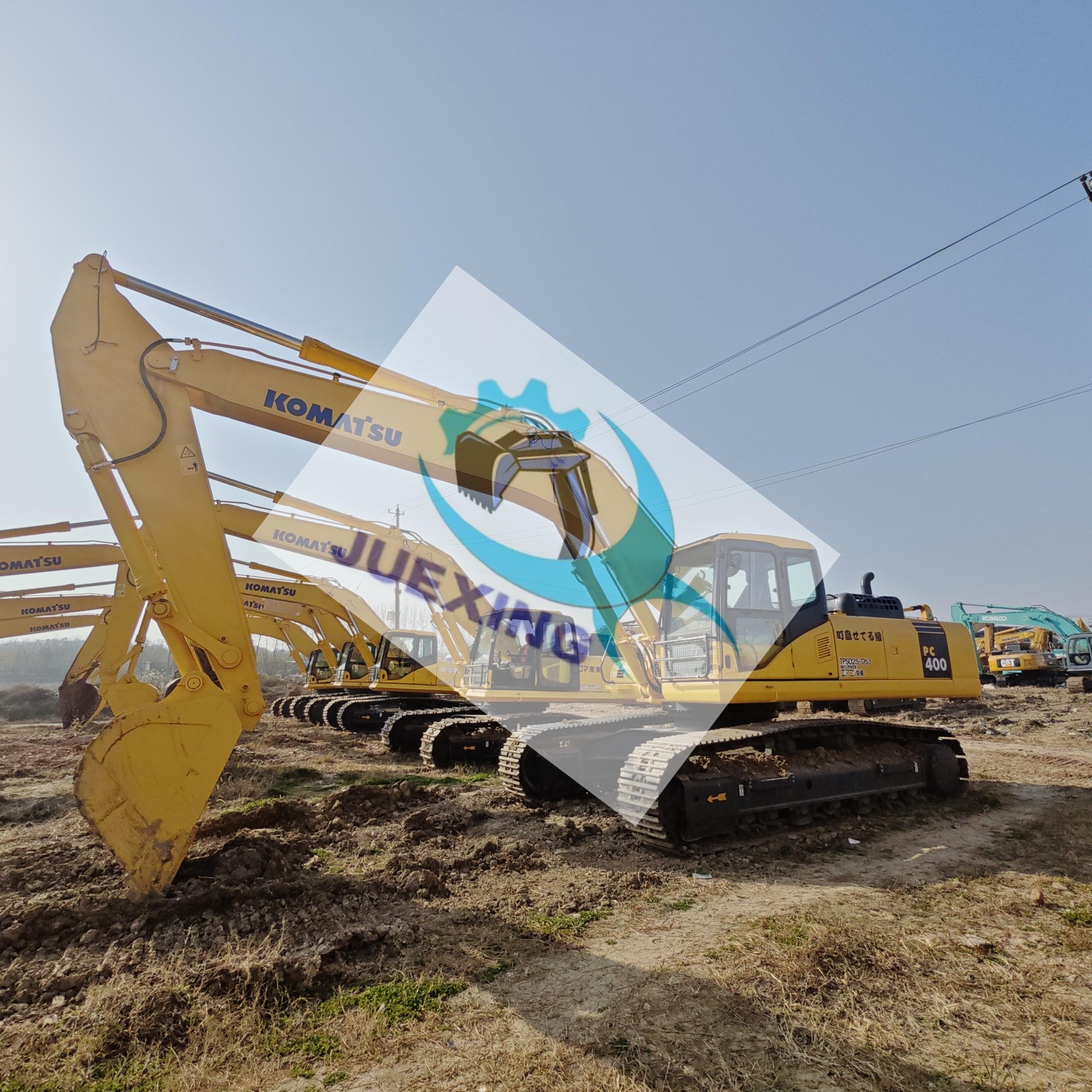 Used Komatsu PC400 Excavator