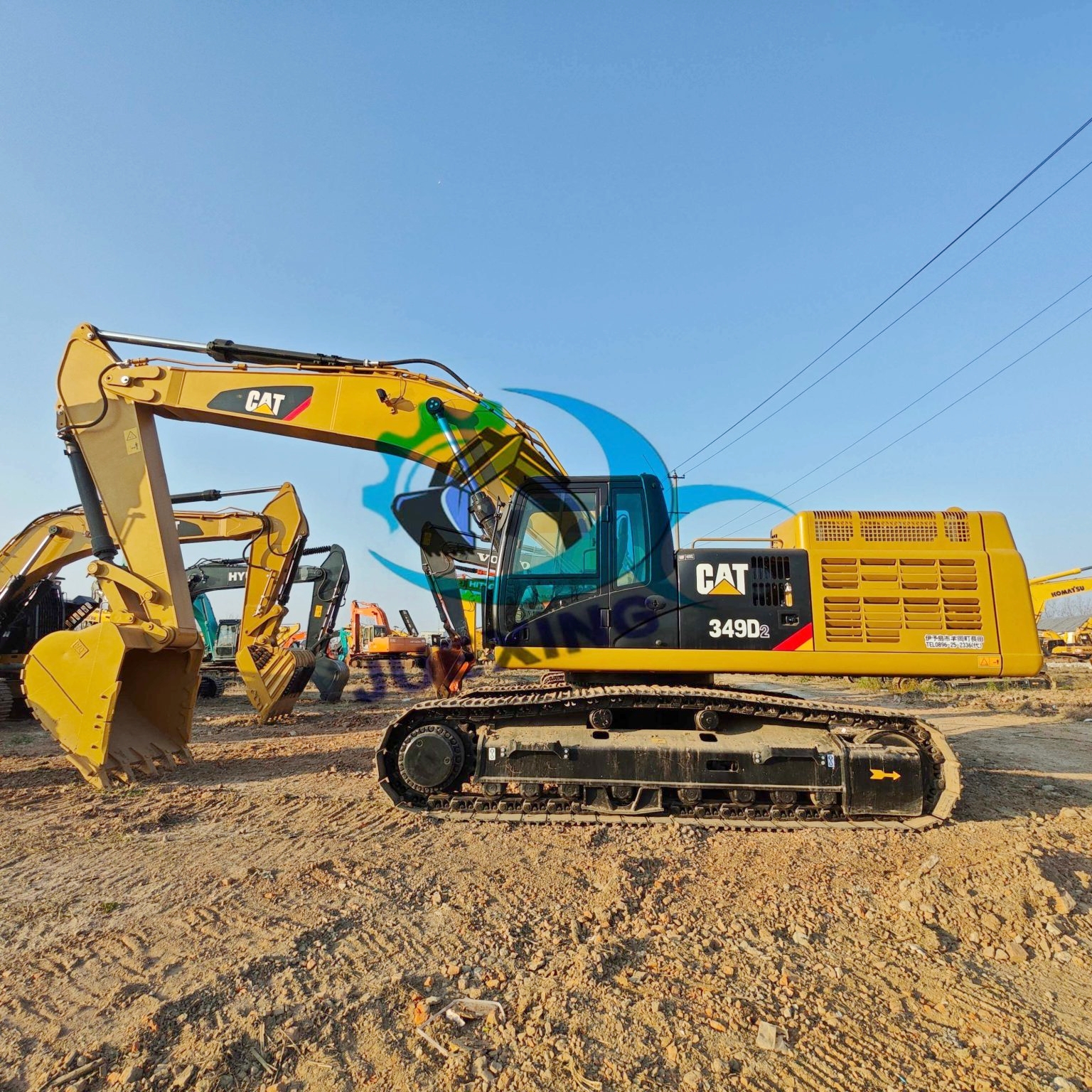 Used CAT 349D Excavator